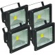 4x Outdoor Uplighters Package